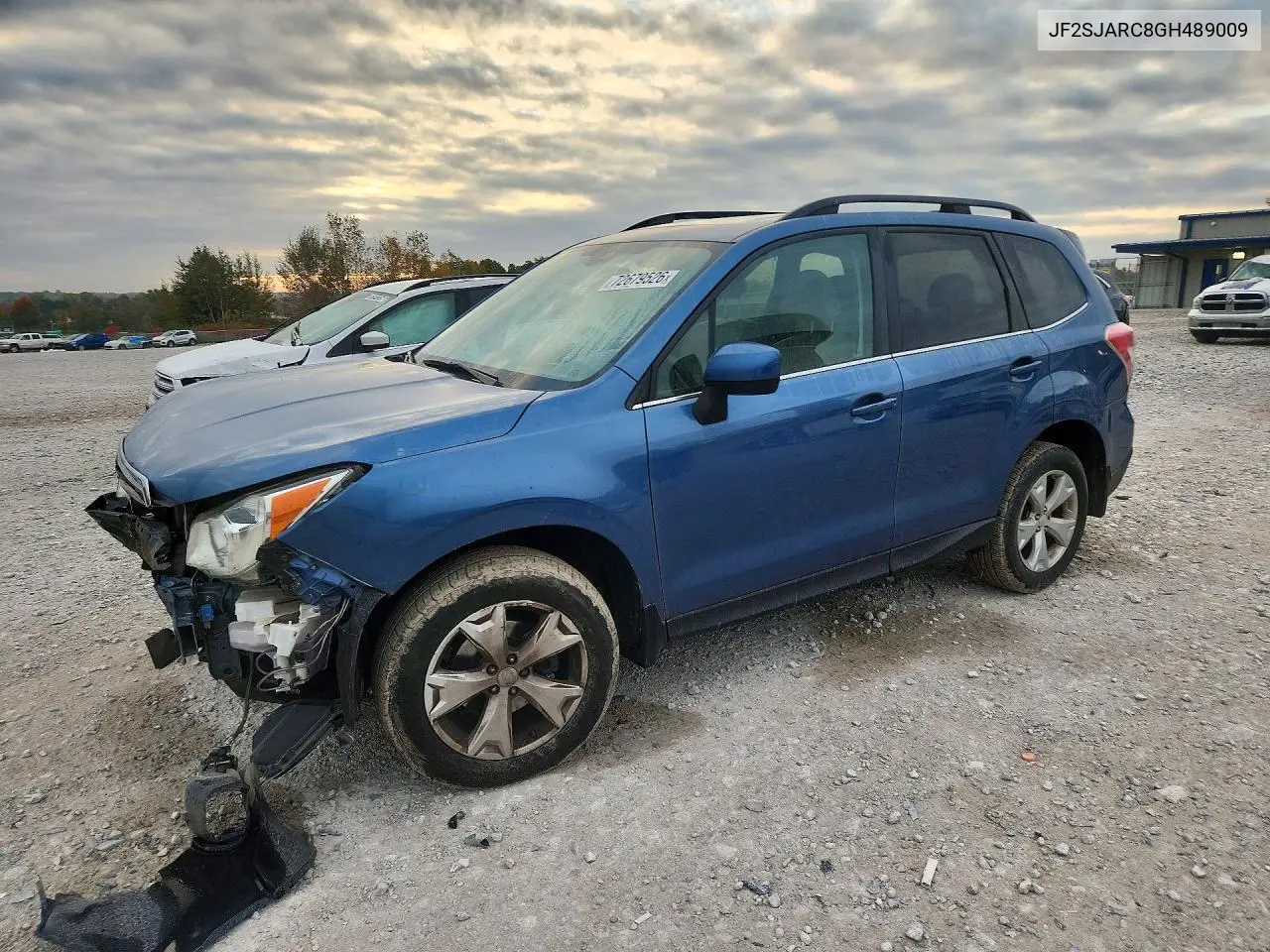 SUBARU FORESTER 2016, VIN JF2SJARC8GH489009