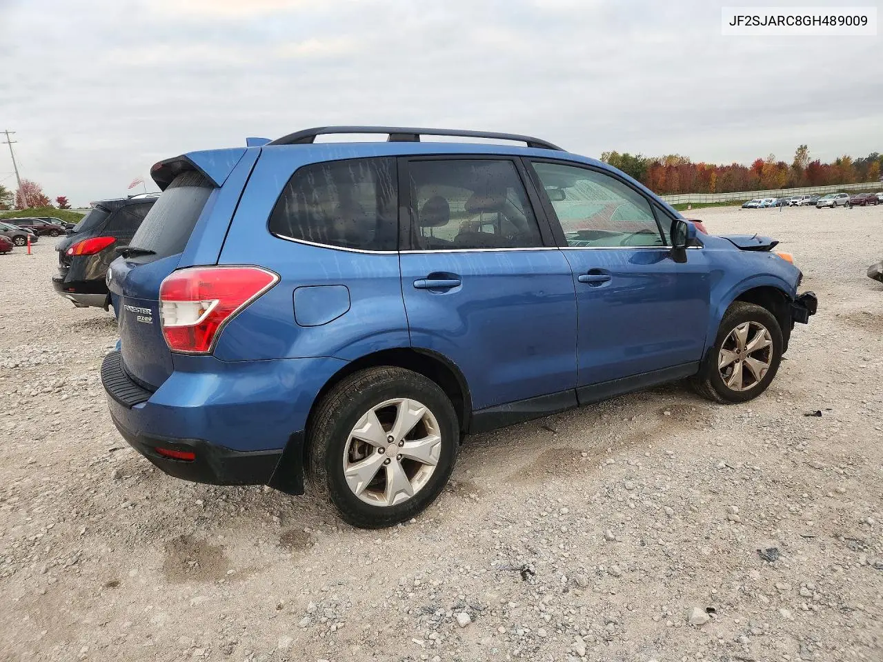 2016 SUBARU FORESTER VIN JF2SJARC8GH489009 — фото 3