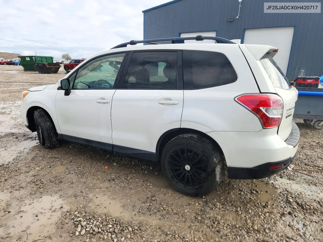 2016 SUBARU FORESTER VIN JF2SJADCXGH420717 — фото 2