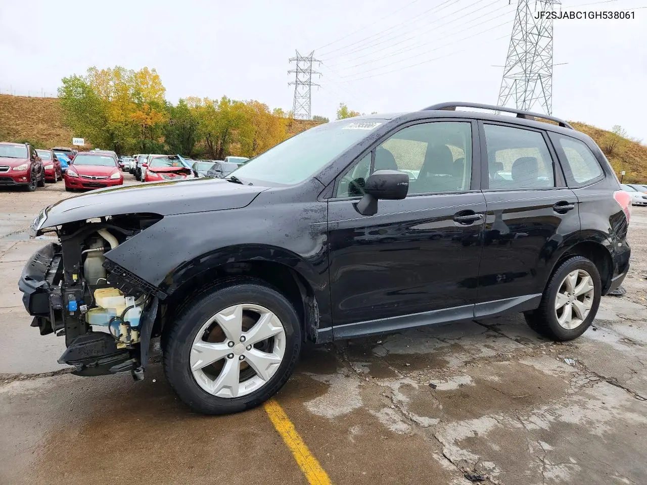 SUBARU FORESTER 2016, VIN JF2SJABC1GH538061