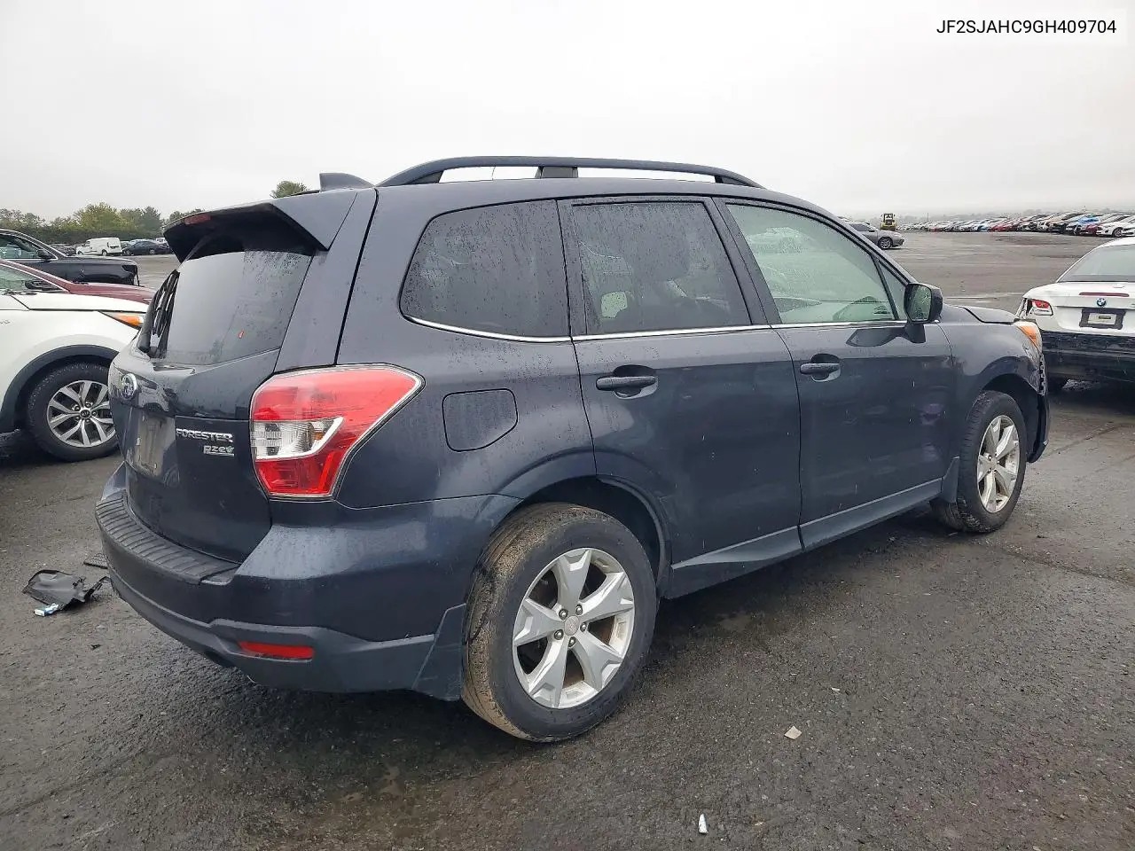 2016 SUBARU FORESTER VIN JF2SJAHC9GH409704 — фото 3