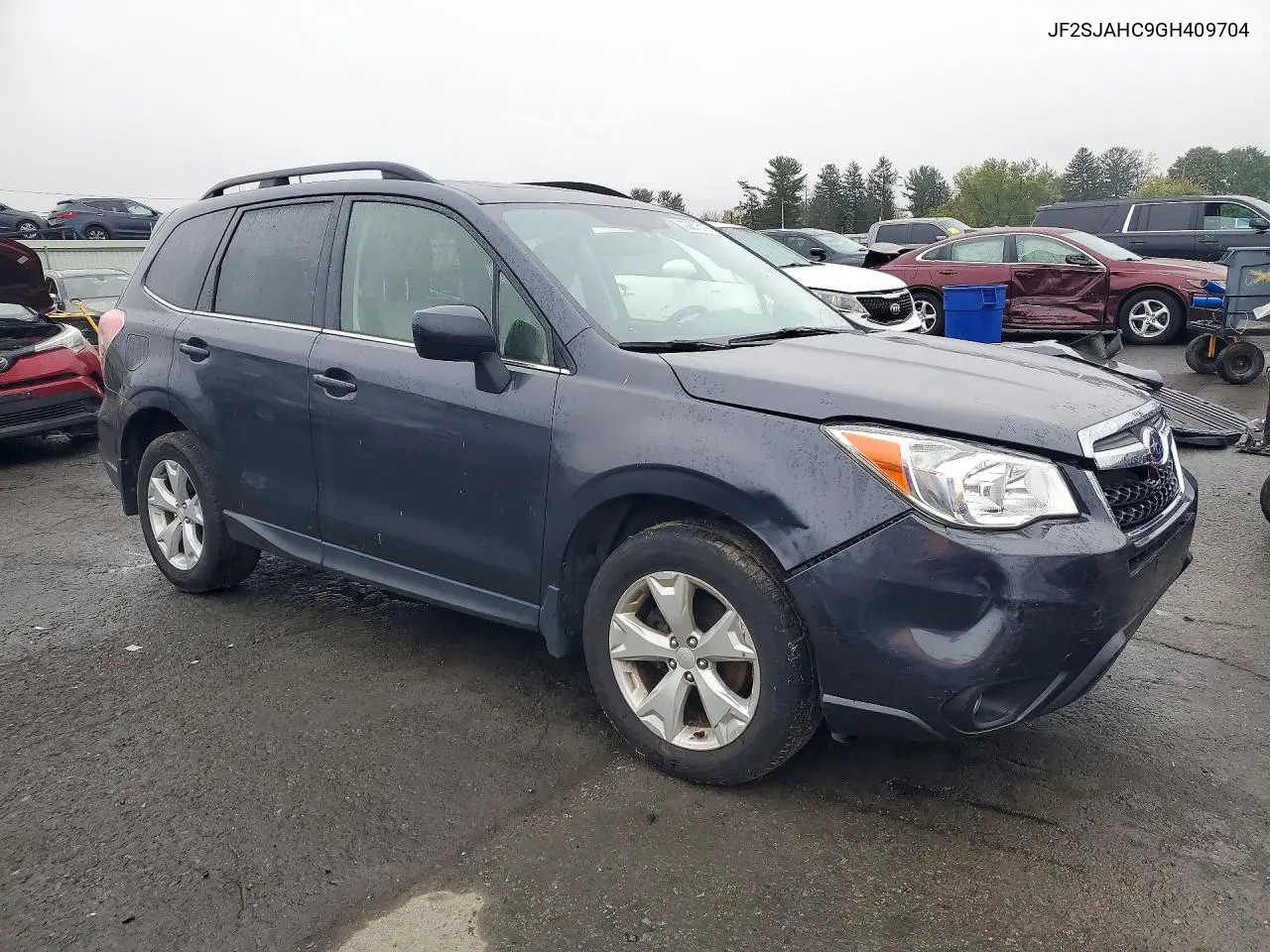 2016 SUBARU FORESTER VIN JF2SJAHC9GH409704 — фото 4