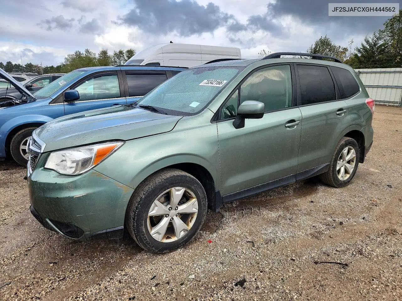 SUBARU FORESTER 2016, VIN JF2SJAFCXGH444562