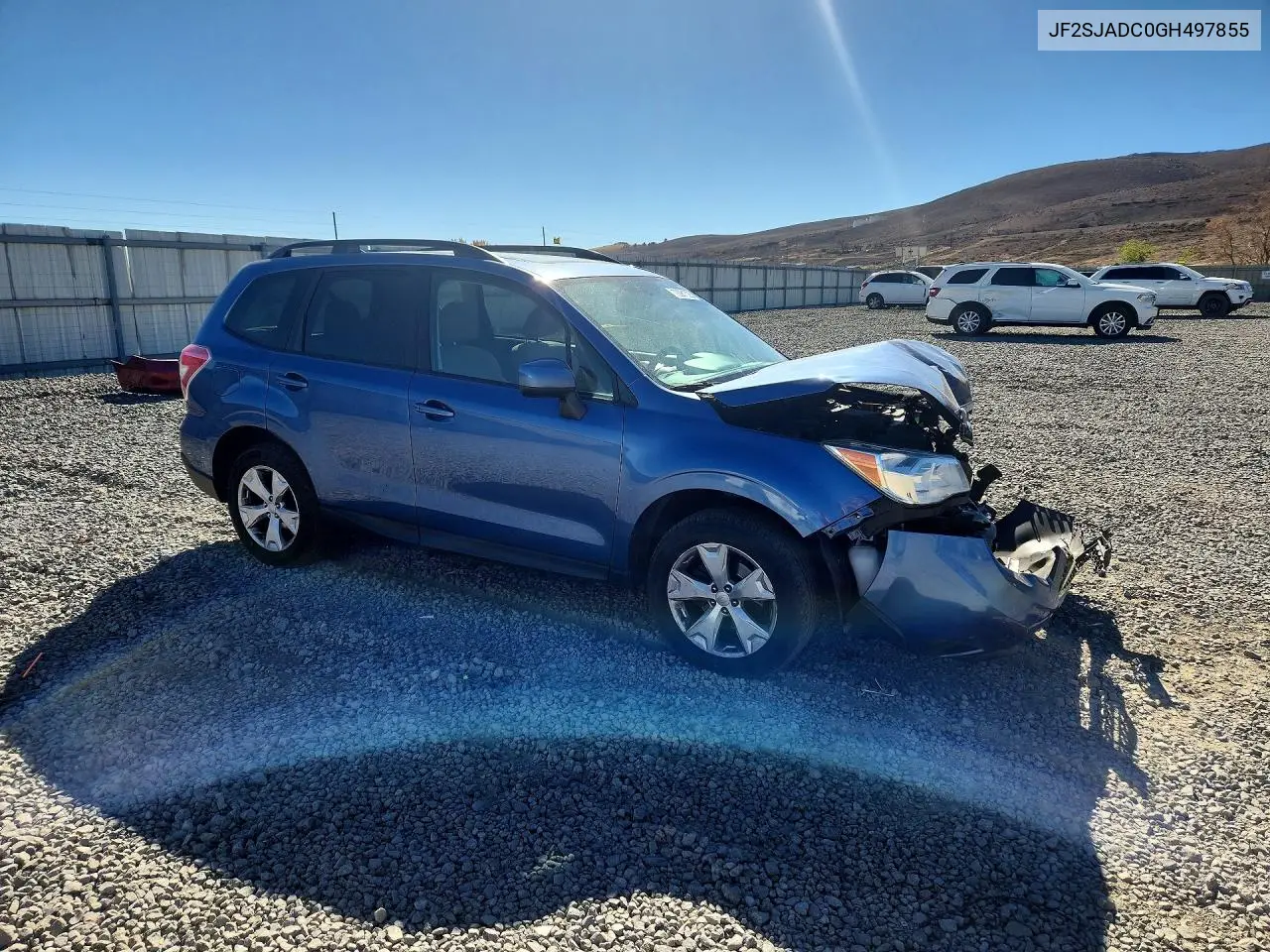 2016 SUBARU FORESTER VIN JF2SJADC0GH497855 — фото 4