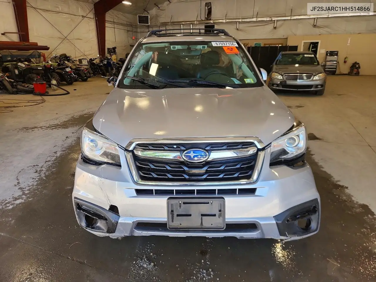 2017 SUBARU FORESTER VIN JF2SJARC1HH514866 — фото 5