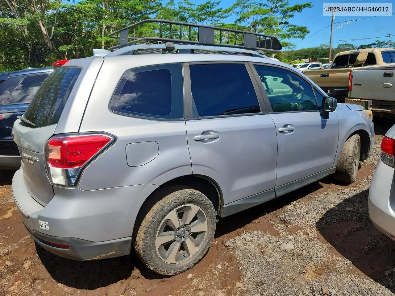 2017 SUBARU FORESTER VIN JF2SJABC4HH546012 — фото 3