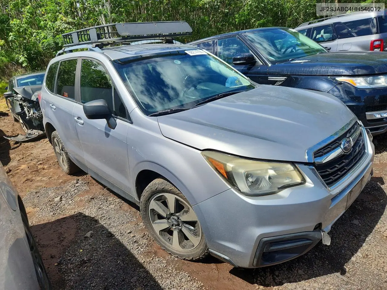 2017 SUBARU FORESTER VIN JF2SJABC4HH546012 — фото 4