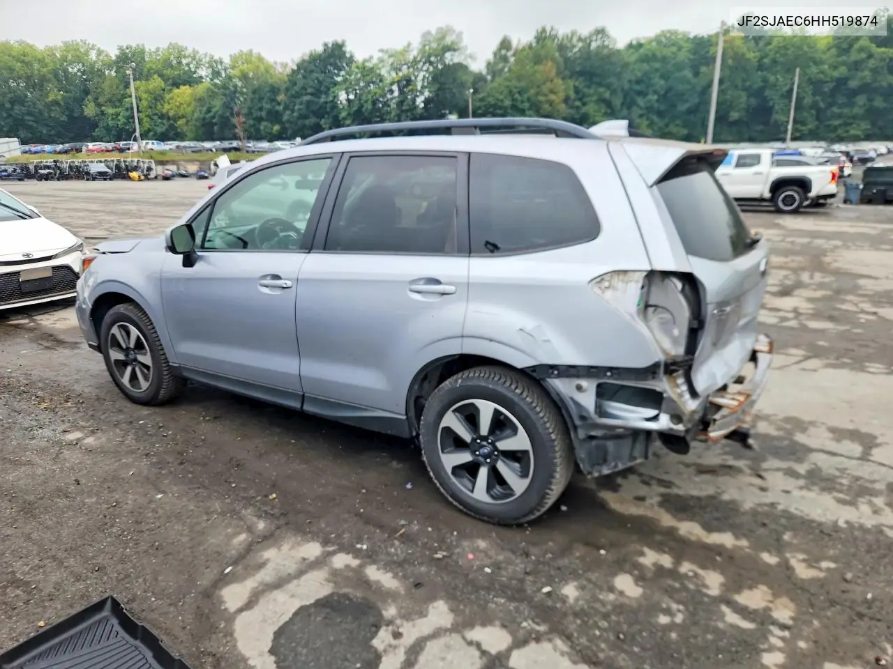 2017 SUBARU FORESTER VIN JF2SJAEC6HH519874 — фото 2