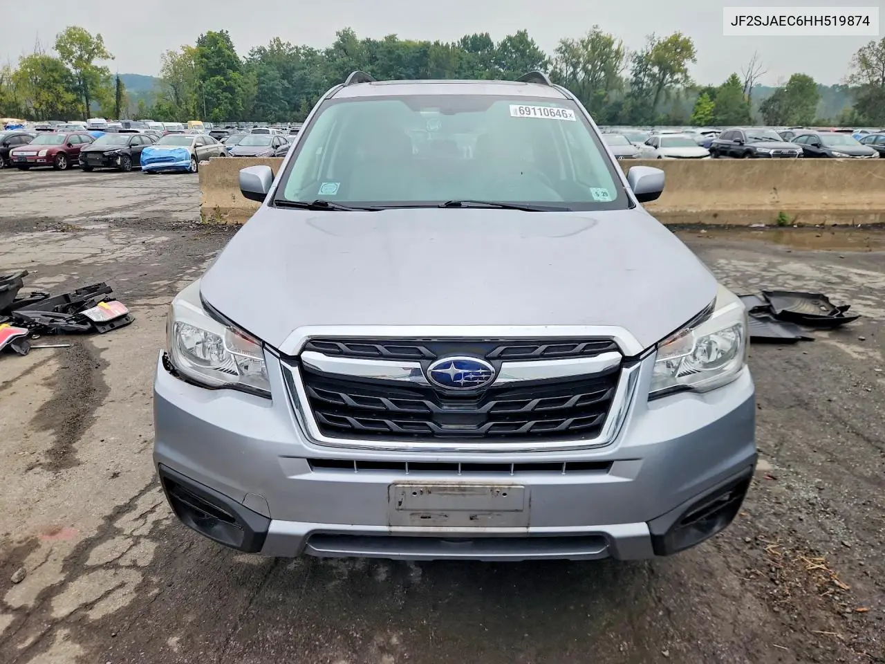 2017 SUBARU FORESTER VIN JF2SJAEC6HH519874 — фото 5