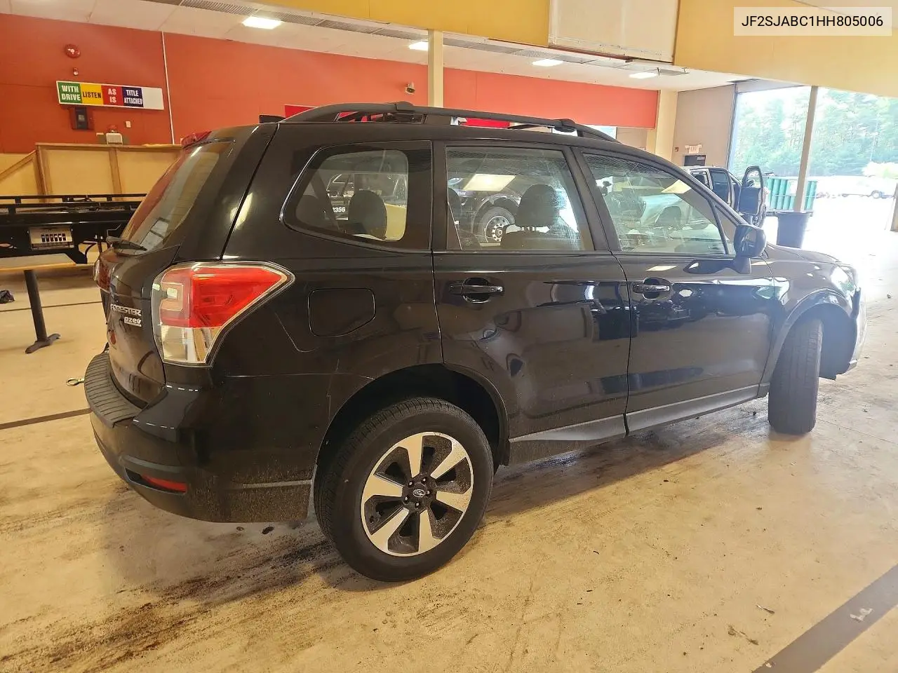 2017 SUBARU FORESTER VIN JF2SJABC1HH805006 — фото 3