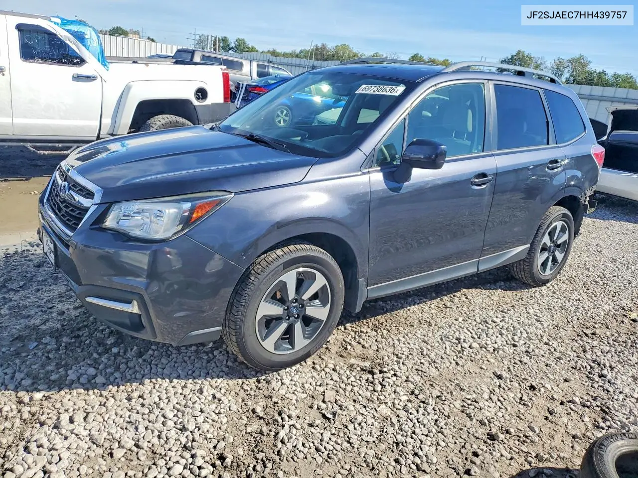 SUBARU FORESTER 2017, VIN JF2SJAEC7HH439757