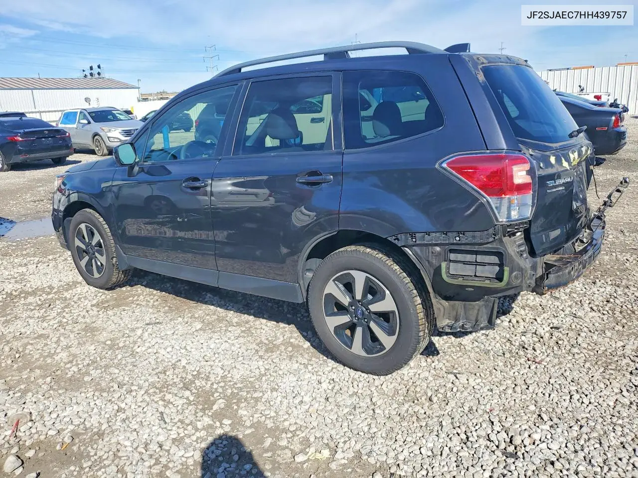 2017 SUBARU FORESTER VIN JF2SJAEC7HH439757 — фото 2