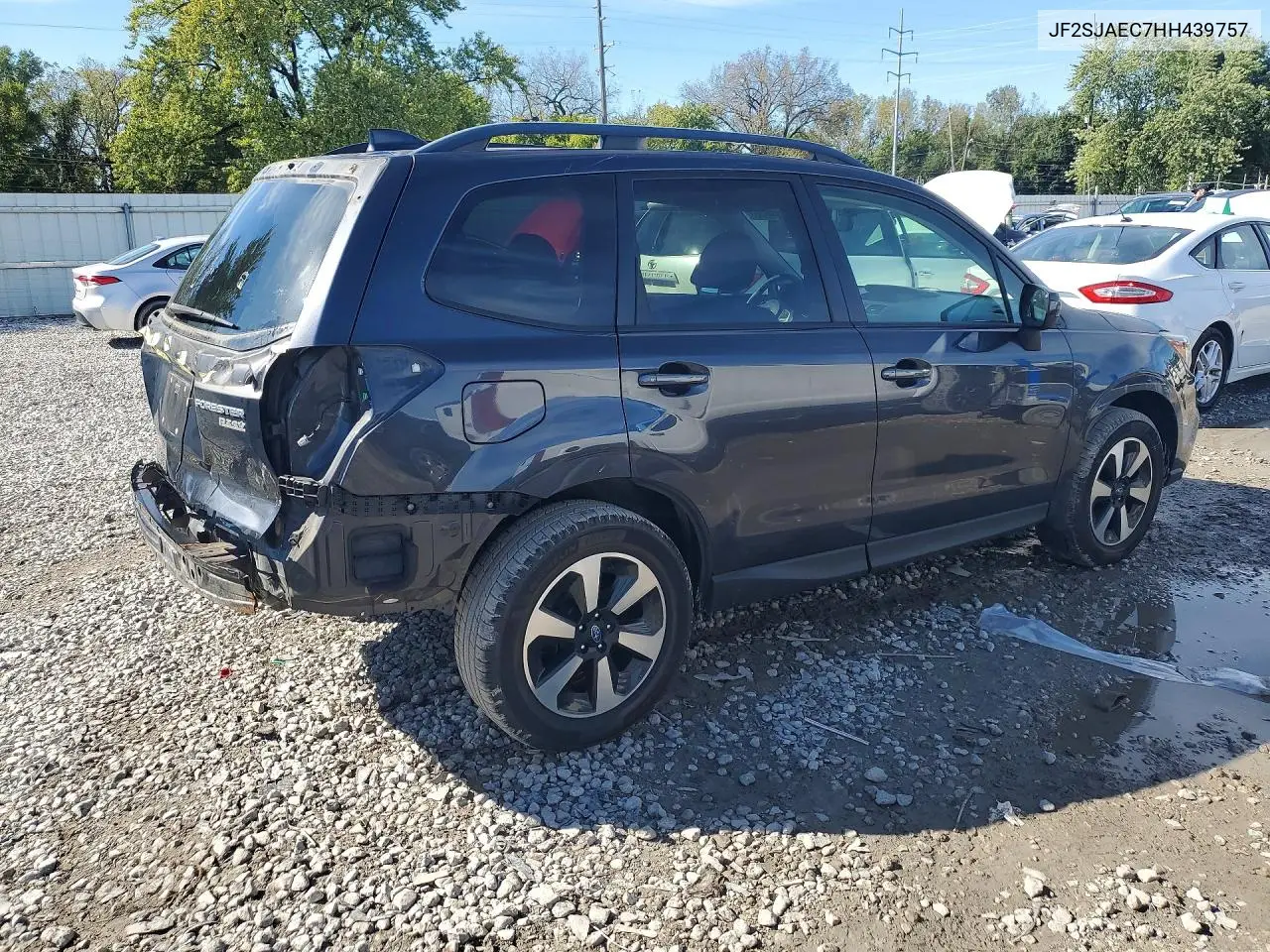 2017 SUBARU FORESTER VIN JF2SJAEC7HH439757 — фото 3