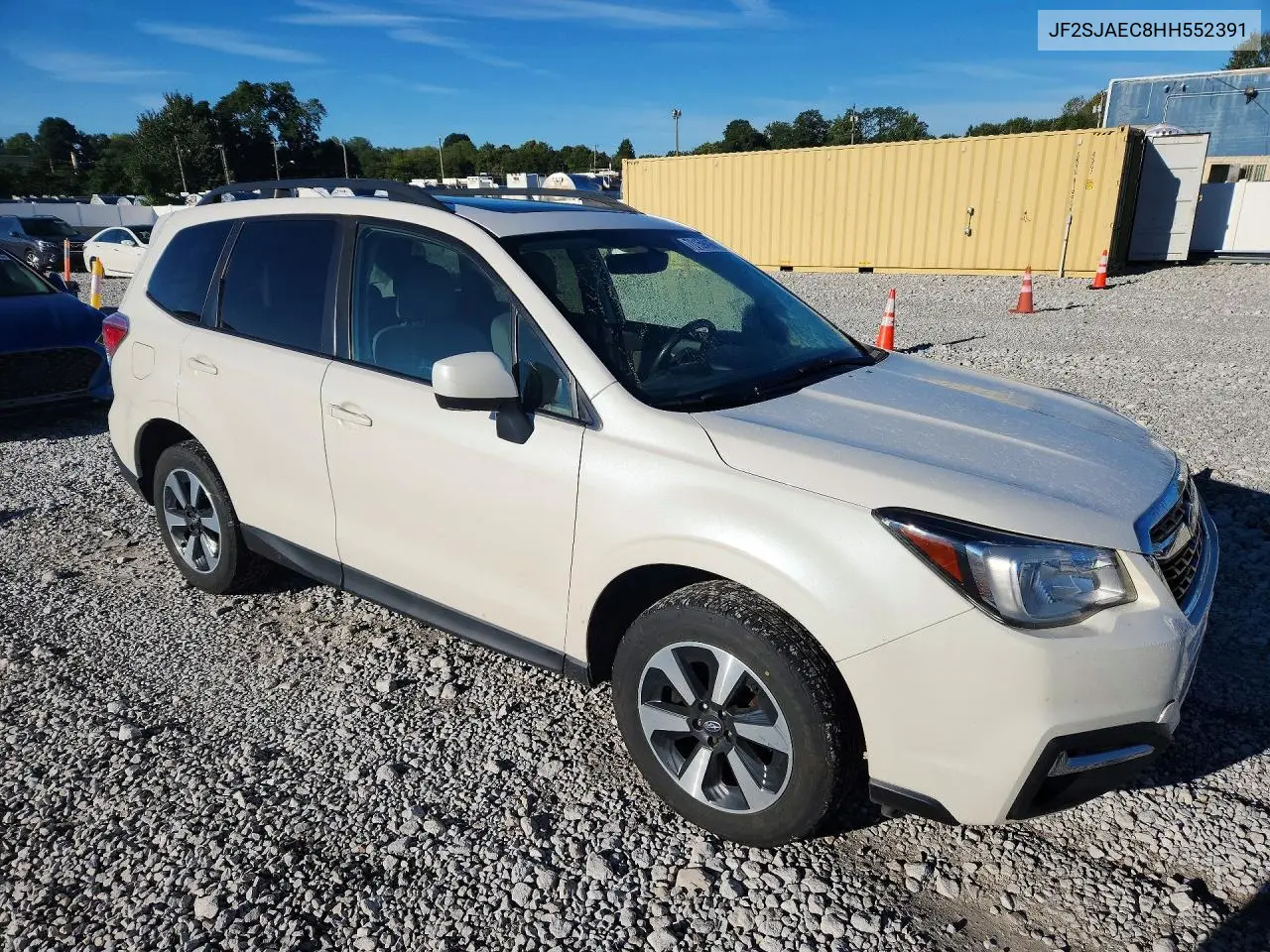 2017 SUBARU FORESTER VIN JF2SJAEC8HH552391 — фото 4