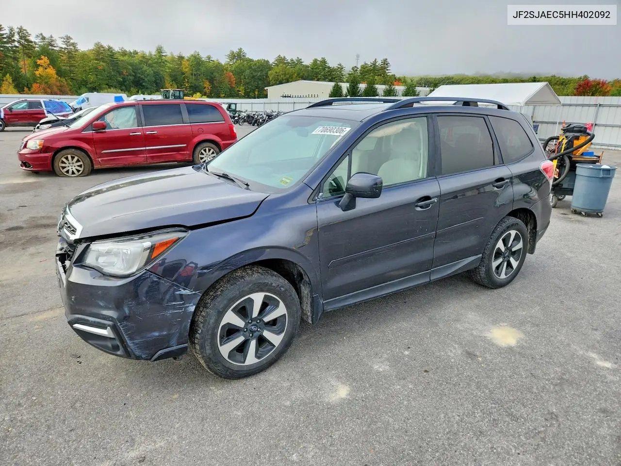 SUBARU FORESTER 2017, VIN JF2SJAEC5HH402092