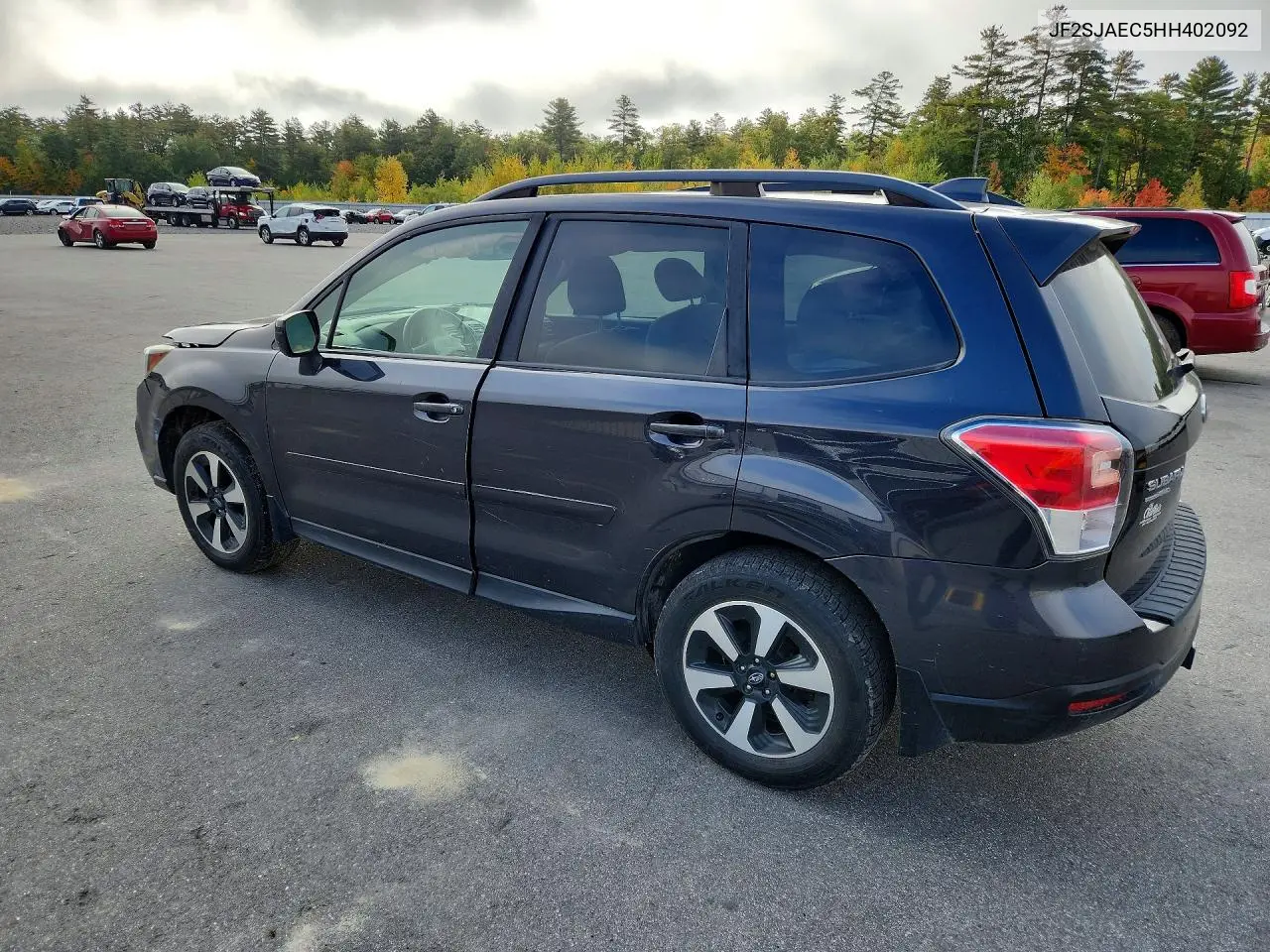 2017 SUBARU FORESTER VIN JF2SJAEC5HH402092 — фото 2