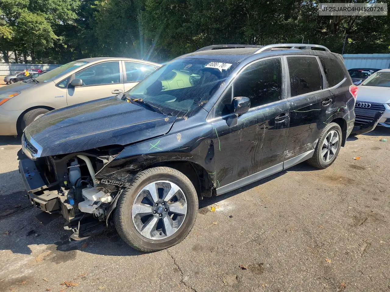 SUBARU FORESTER 2017, VIN JF2SJARC4HH520726