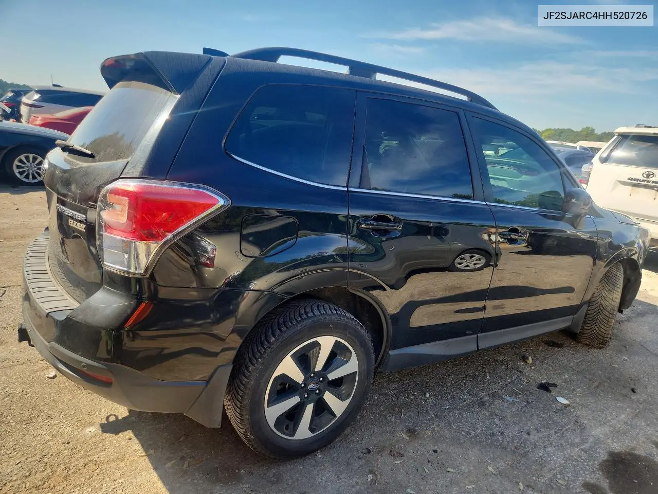 2017 SUBARU FORESTER VIN JF2SJARC4HH520726 — фото 3
