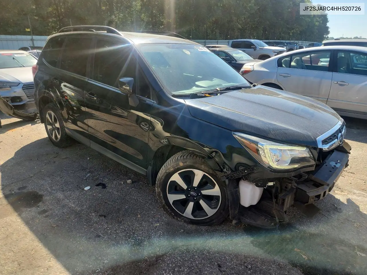 2017 SUBARU FORESTER VIN JF2SJARC4HH520726 — фото 4