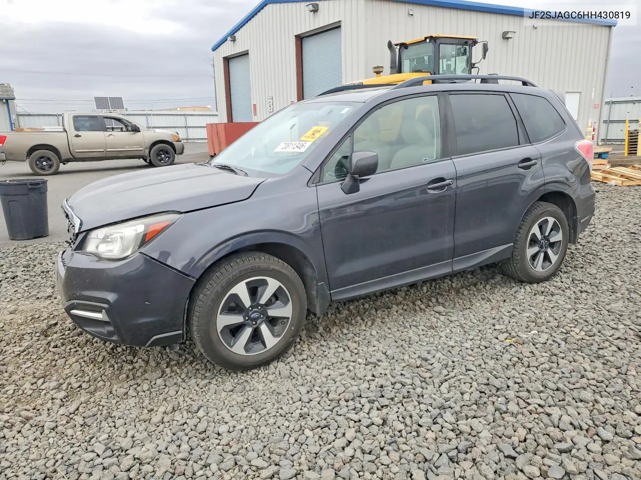 SUBARU FORESTER 2017, VIN JF2SJAGC6HH430819