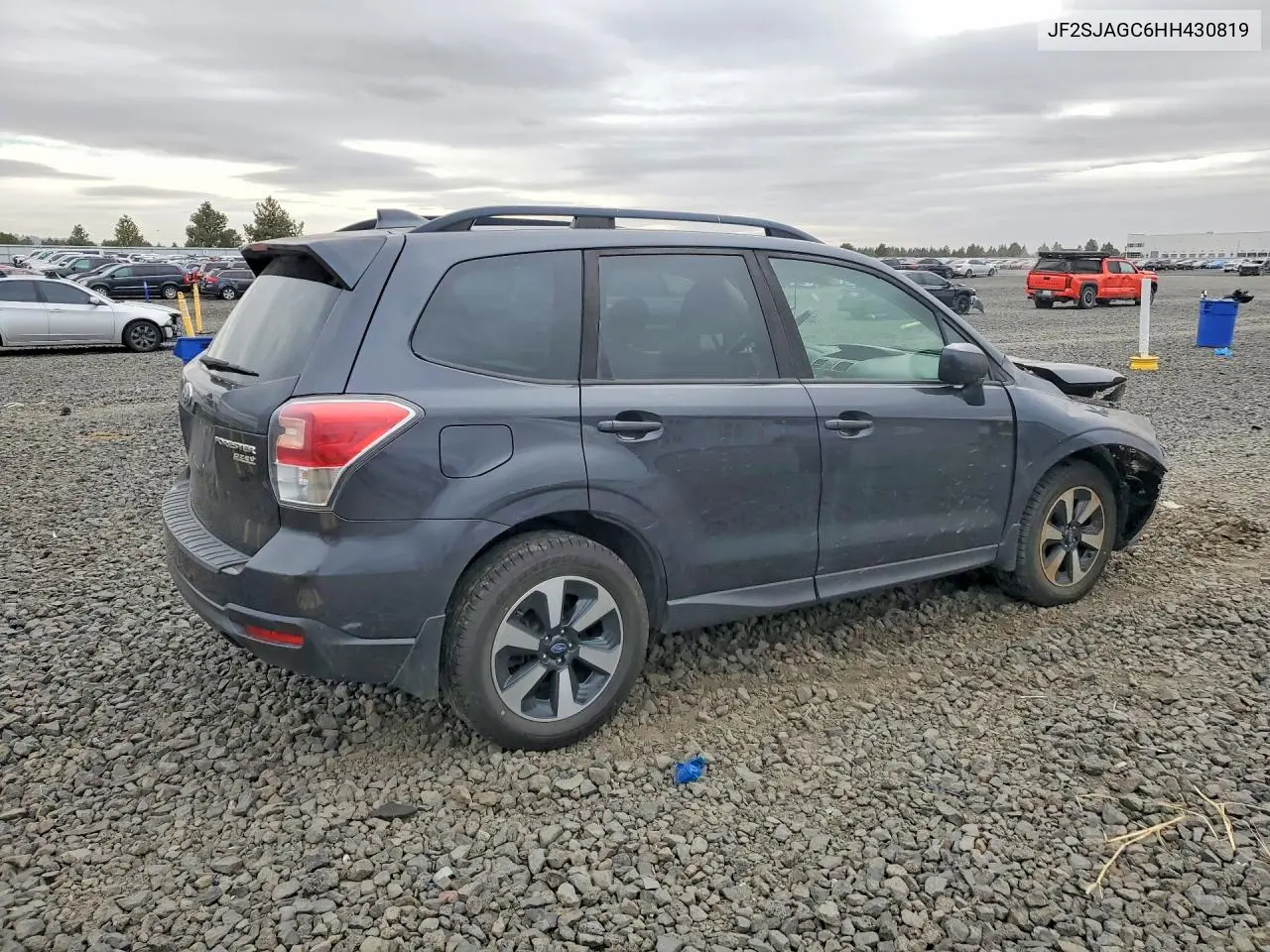 2017 SUBARU FORESTER VIN JF2SJAGC6HH430819 — фото 3