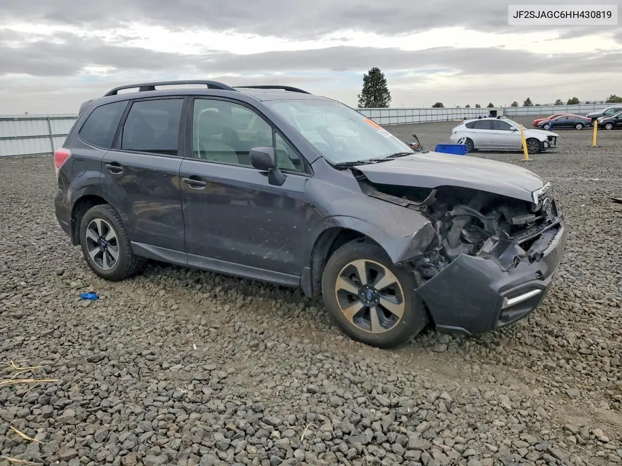 2017 SUBARU FORESTER VIN JF2SJAGC6HH430819 — фото 4