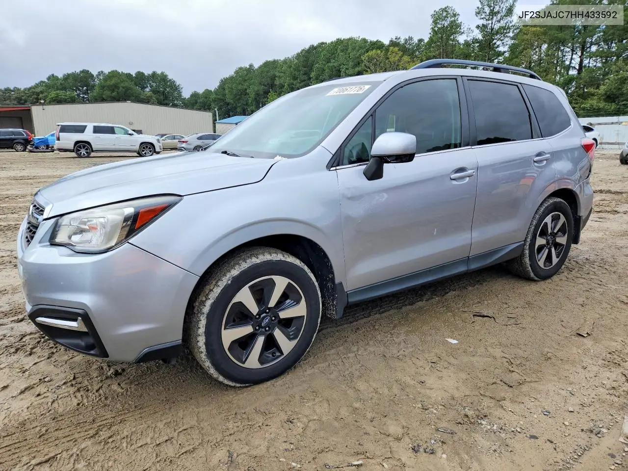 SUBARU FORESTER 2017, VIN JF2SJAJC7HH433592