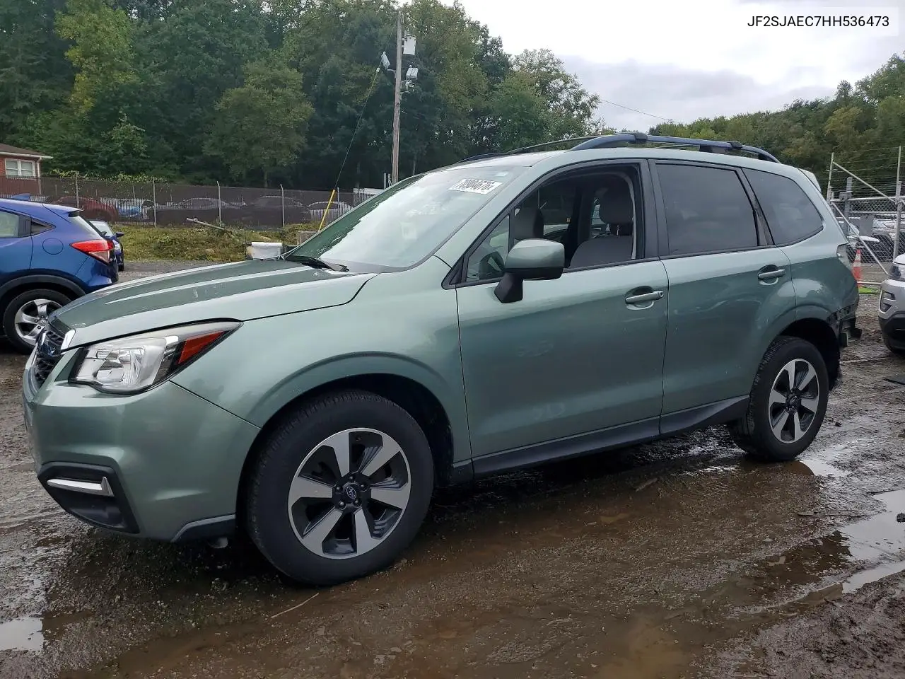 SUBARU FORESTER 2017, VIN JF2SJAEC7HH536473