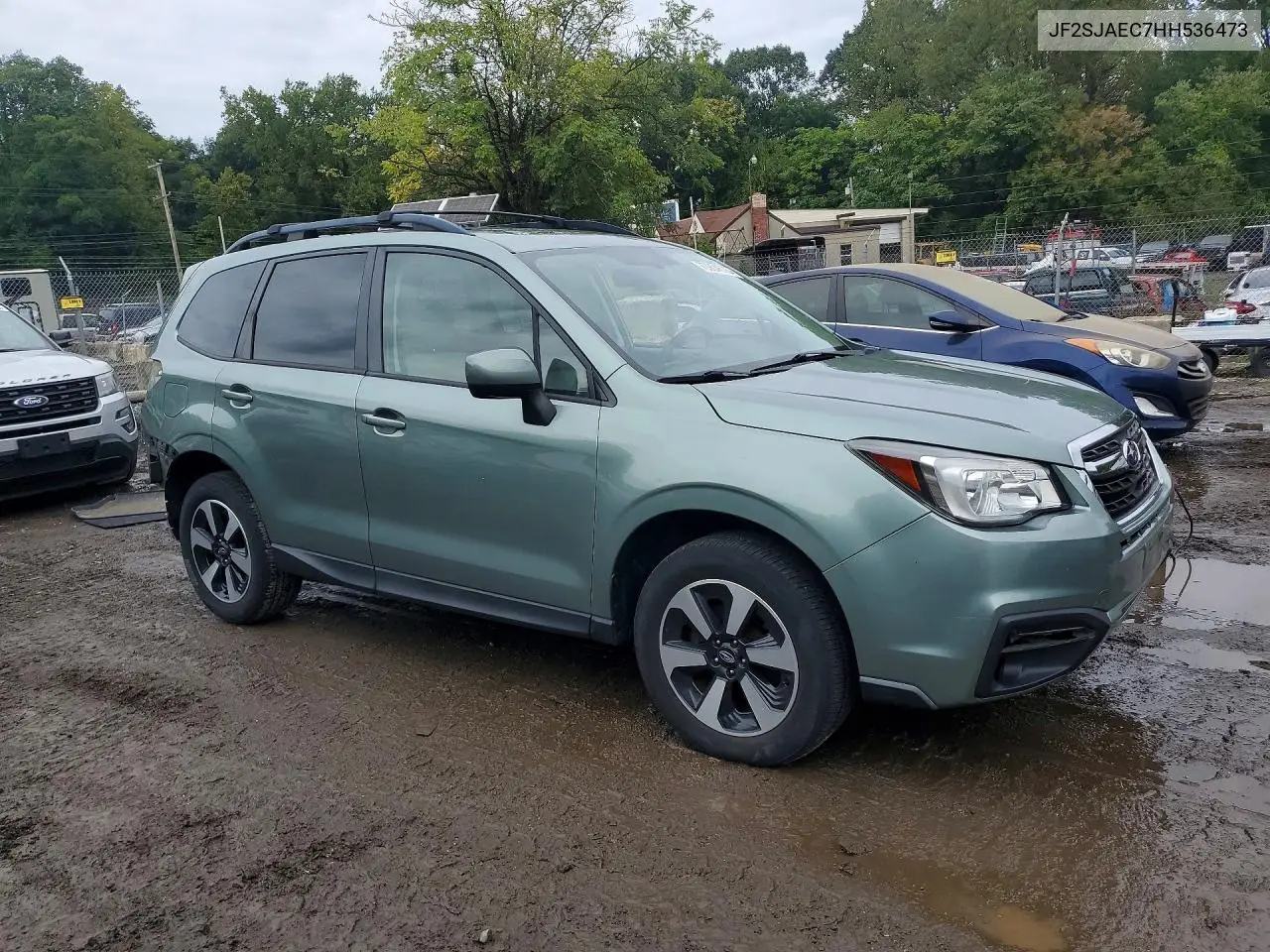 2017 SUBARU FORESTER VIN JF2SJAEC7HH536473 — фото 4
