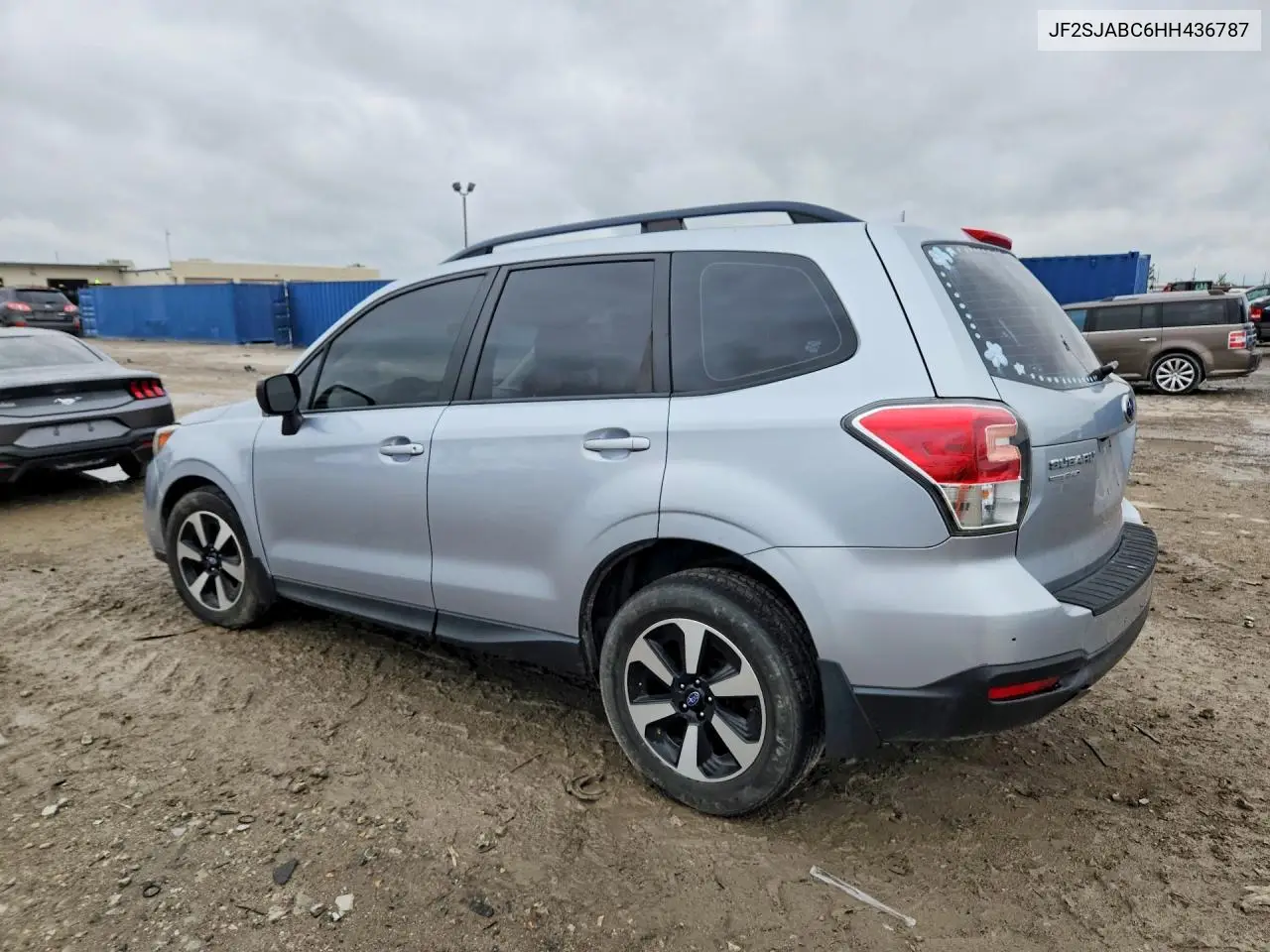 2017 SUBARU FORESTER VIN JF2SJABC6HH436787 — фото 2