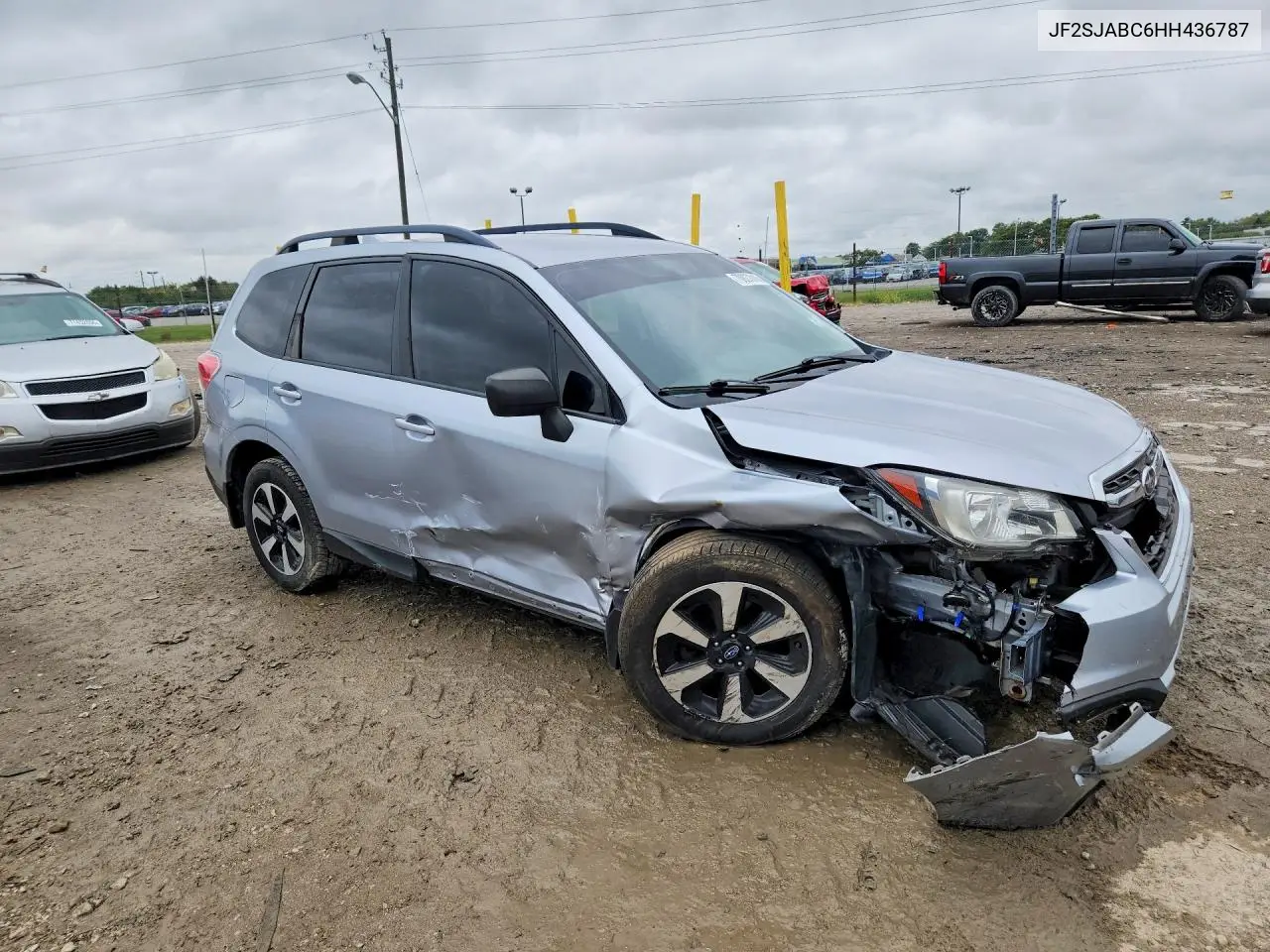 2017 SUBARU FORESTER VIN JF2SJABC6HH436787 — фото 4