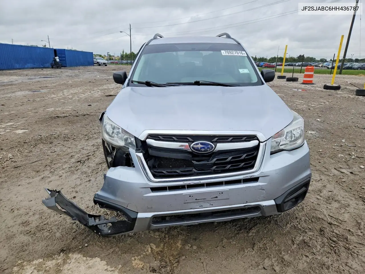 2017 SUBARU FORESTER VIN JF2SJABC6HH436787 — фото 5