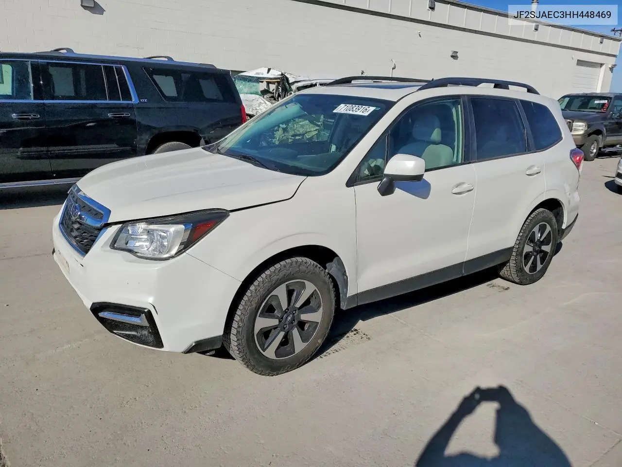 SUBARU FORESTER 2017, VIN JF2SJAEC3HH448469