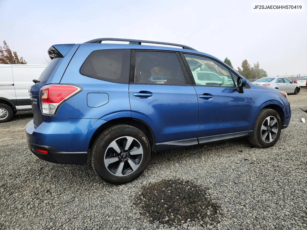 2017 SUBARU FORESTER VIN JF2SJAEC6HH570419 — фото 3