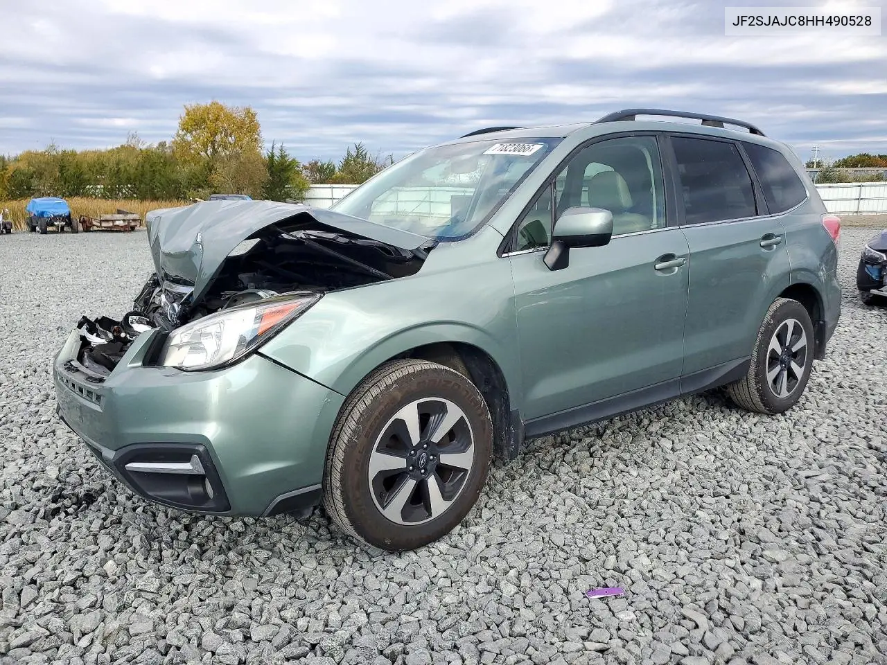 SUBARU FORESTER 2017, VIN JF2SJAJC8HH490528