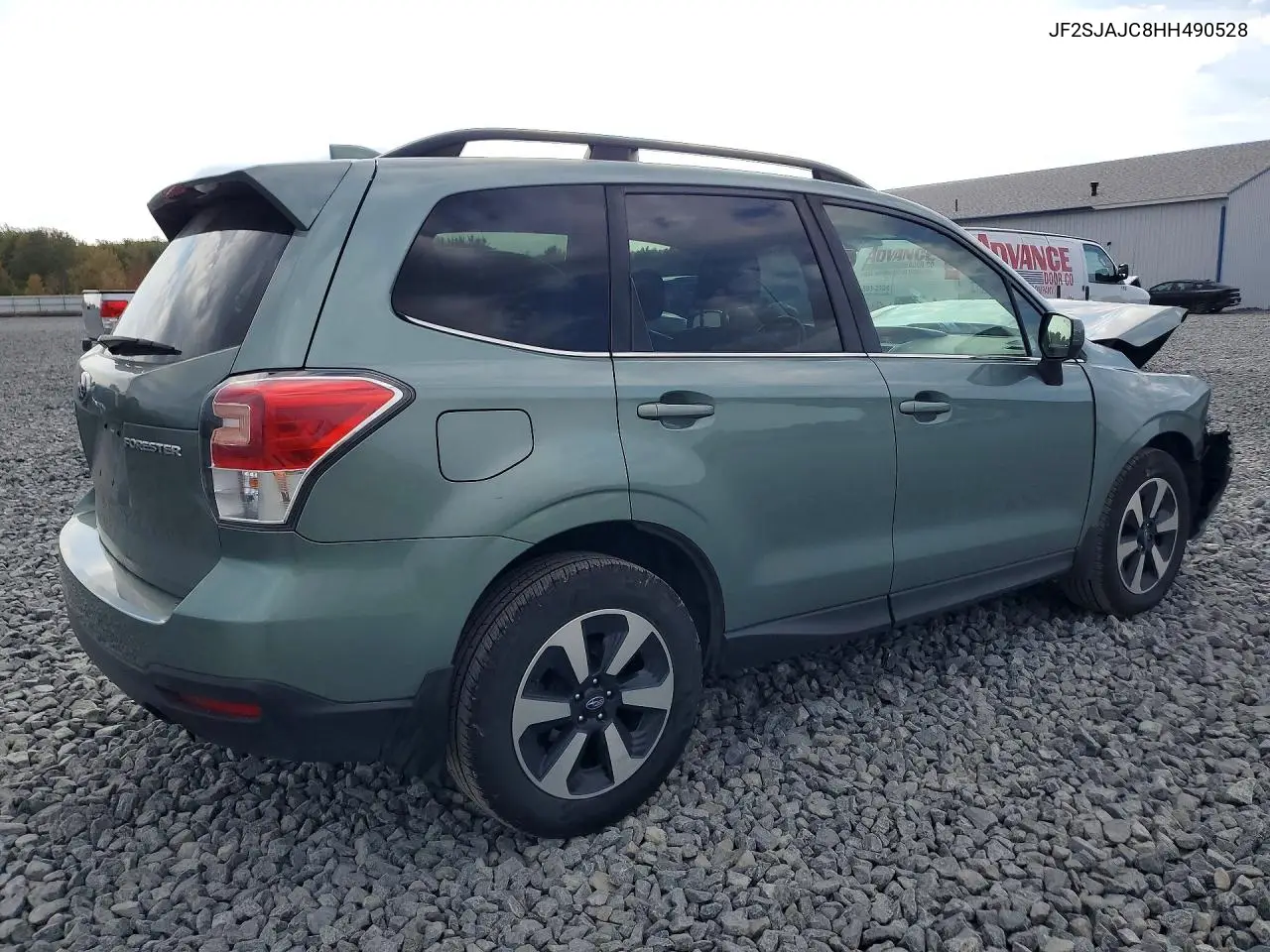 2017 SUBARU FORESTER VIN JF2SJAJC8HH490528 — фото 3