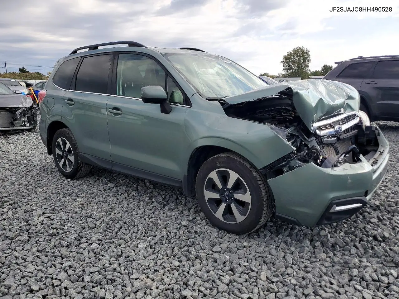 2017 SUBARU FORESTER VIN JF2SJAJC8HH490528 — фото 4