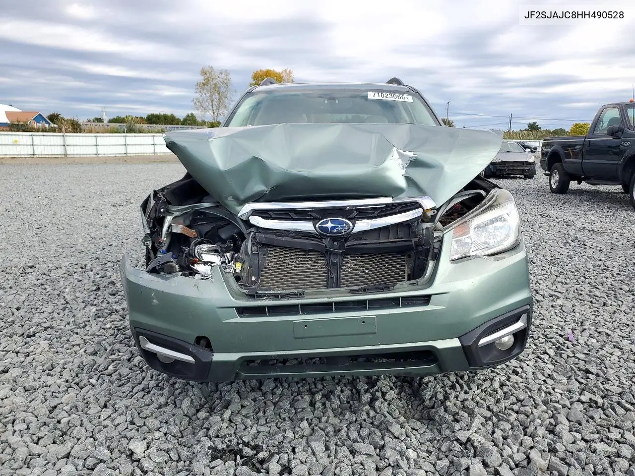 2017 SUBARU FORESTER VIN JF2SJAJC8HH490528 — фото 5