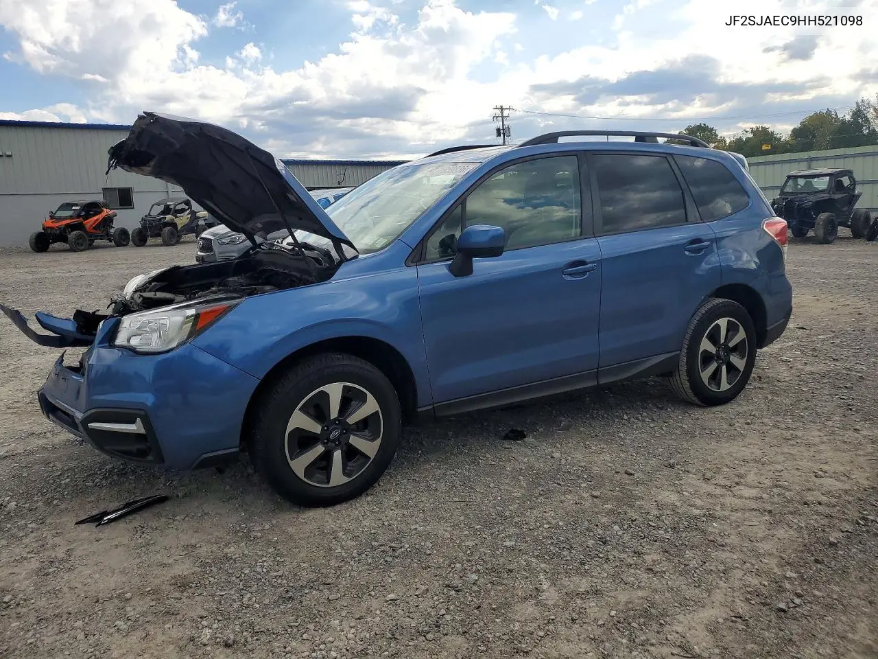SUBARU FORESTER 2017, VIN JF2SJAEC9HH521098