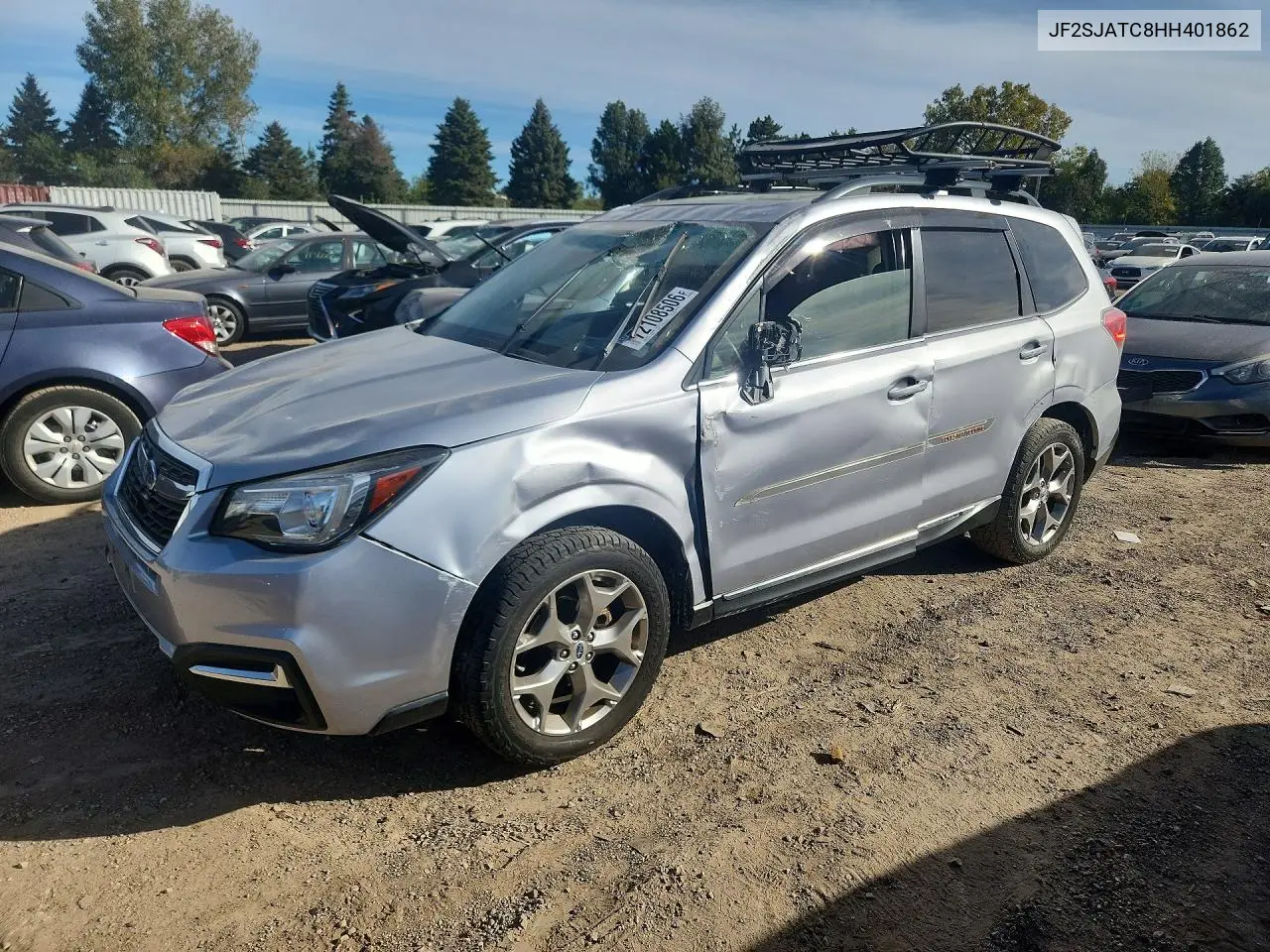 SUBARU FORESTER 2017, VIN JF2SJATC8HH401862