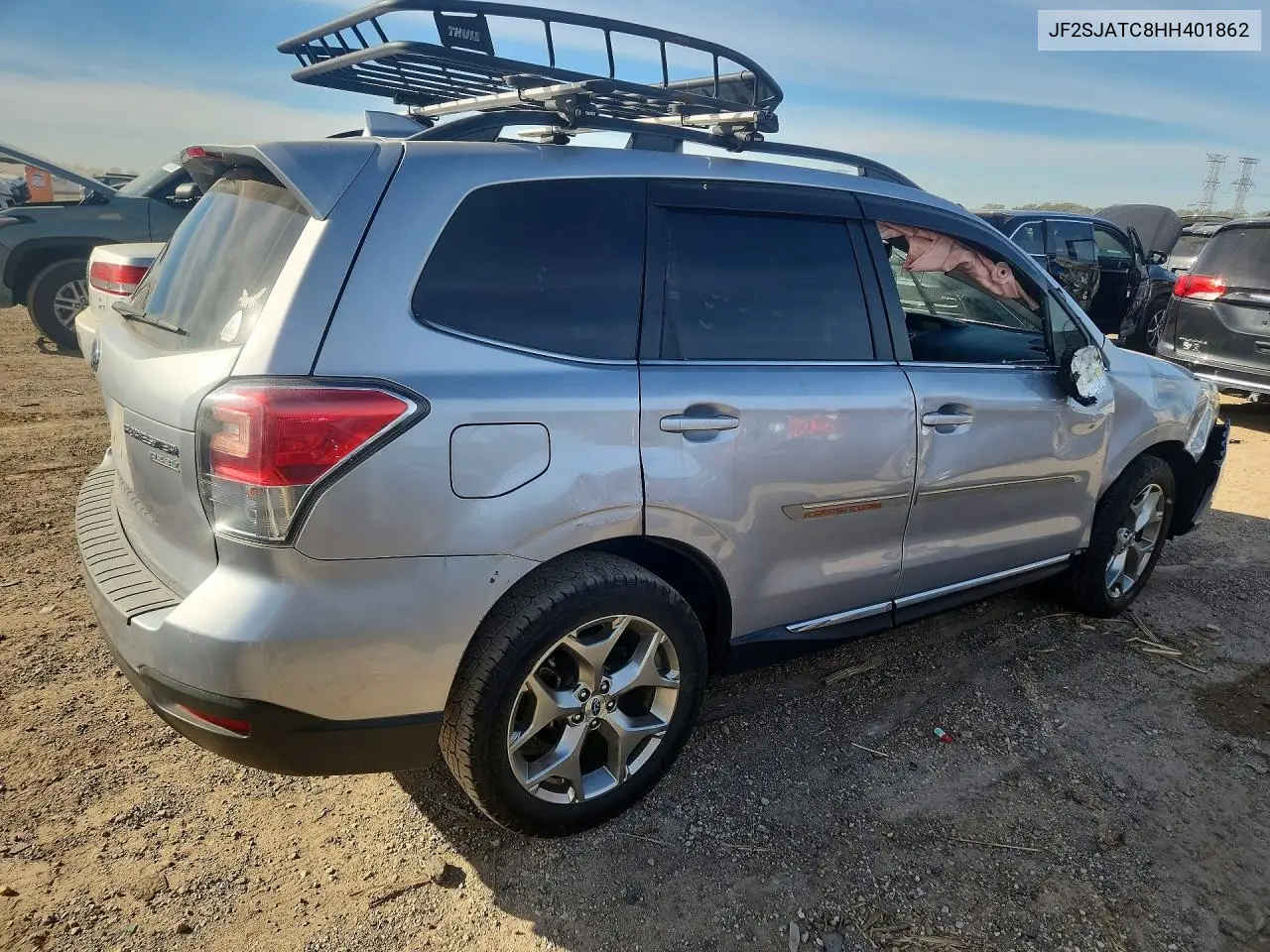 2017 SUBARU FORESTER VIN JF2SJATC8HH401862 — фото 3