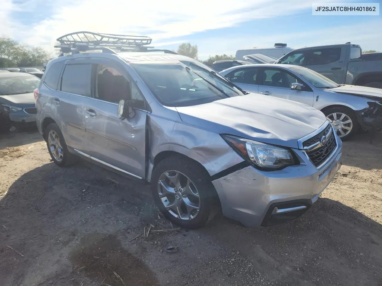 2017 SUBARU FORESTER VIN JF2SJATC8HH401862 — фото 4