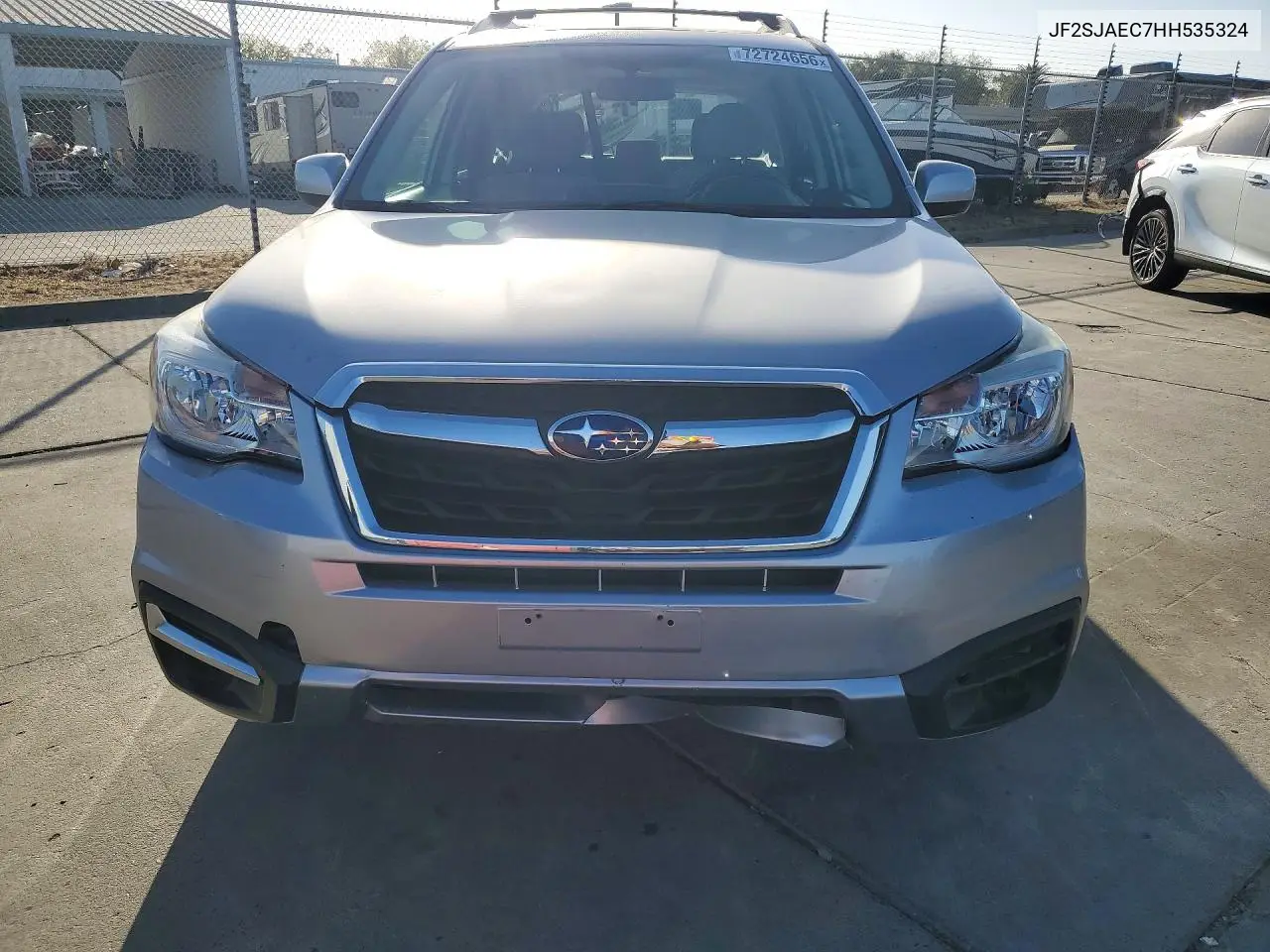 2017 SUBARU FORESTER VIN JF2SJAEC7HH535324 — фото 5