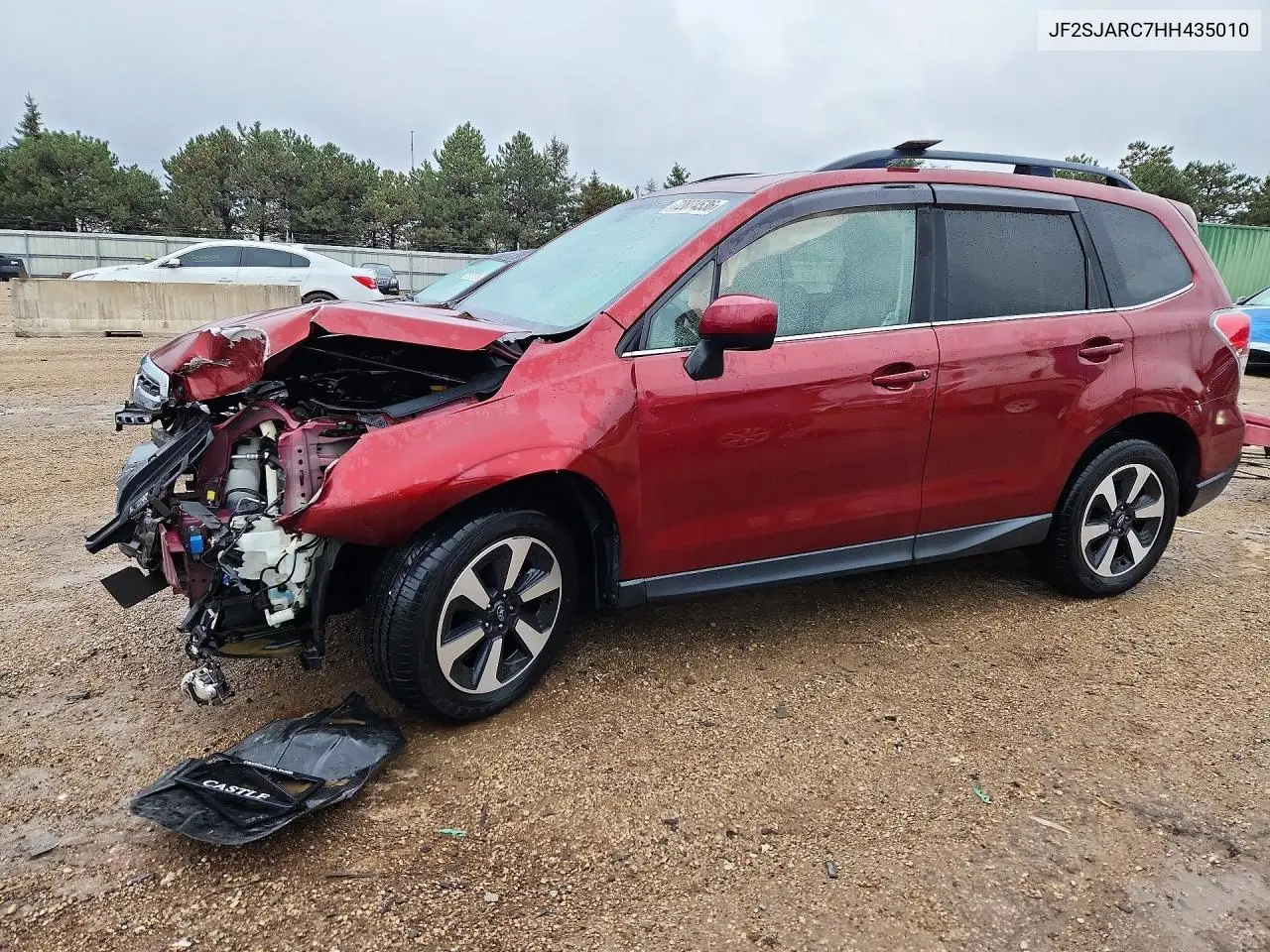 SUBARU FORESTER 2017, VIN JF2SJARC7HH435010
