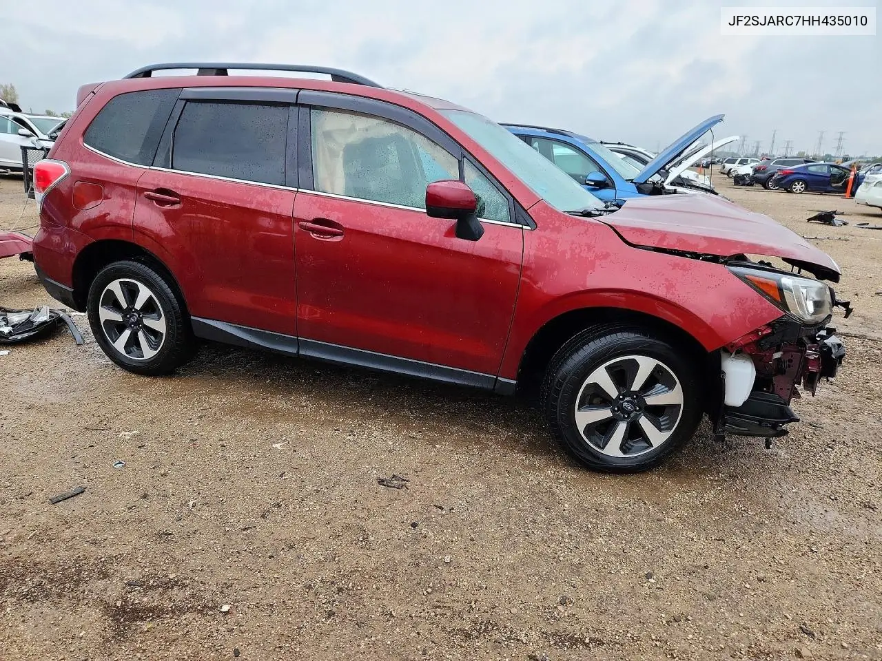 2017 SUBARU FORESTER VIN JF2SJARC7HH435010 — фото 4