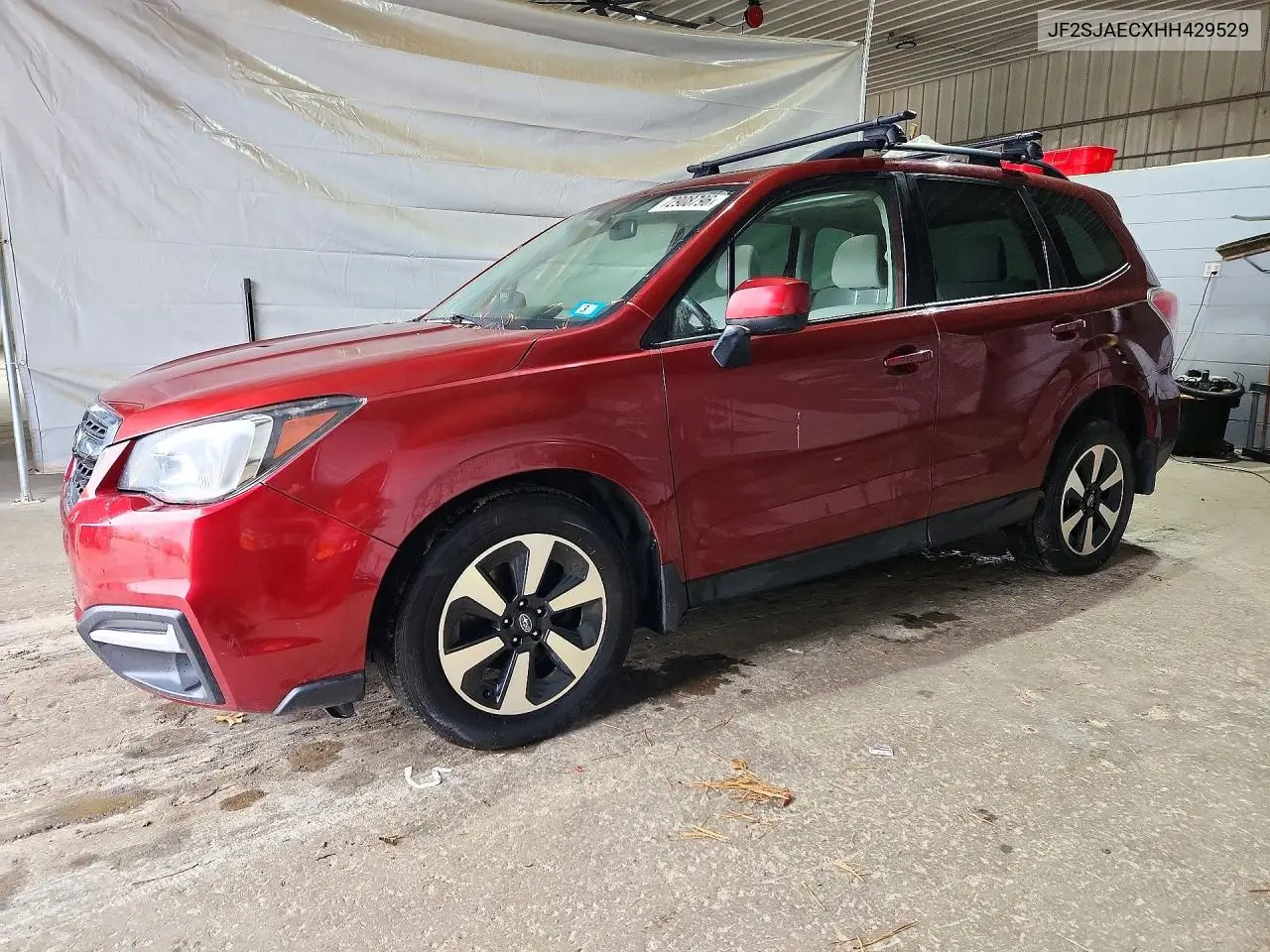SUBARU FORESTER 2017, VIN JF2SJAECXHH429529