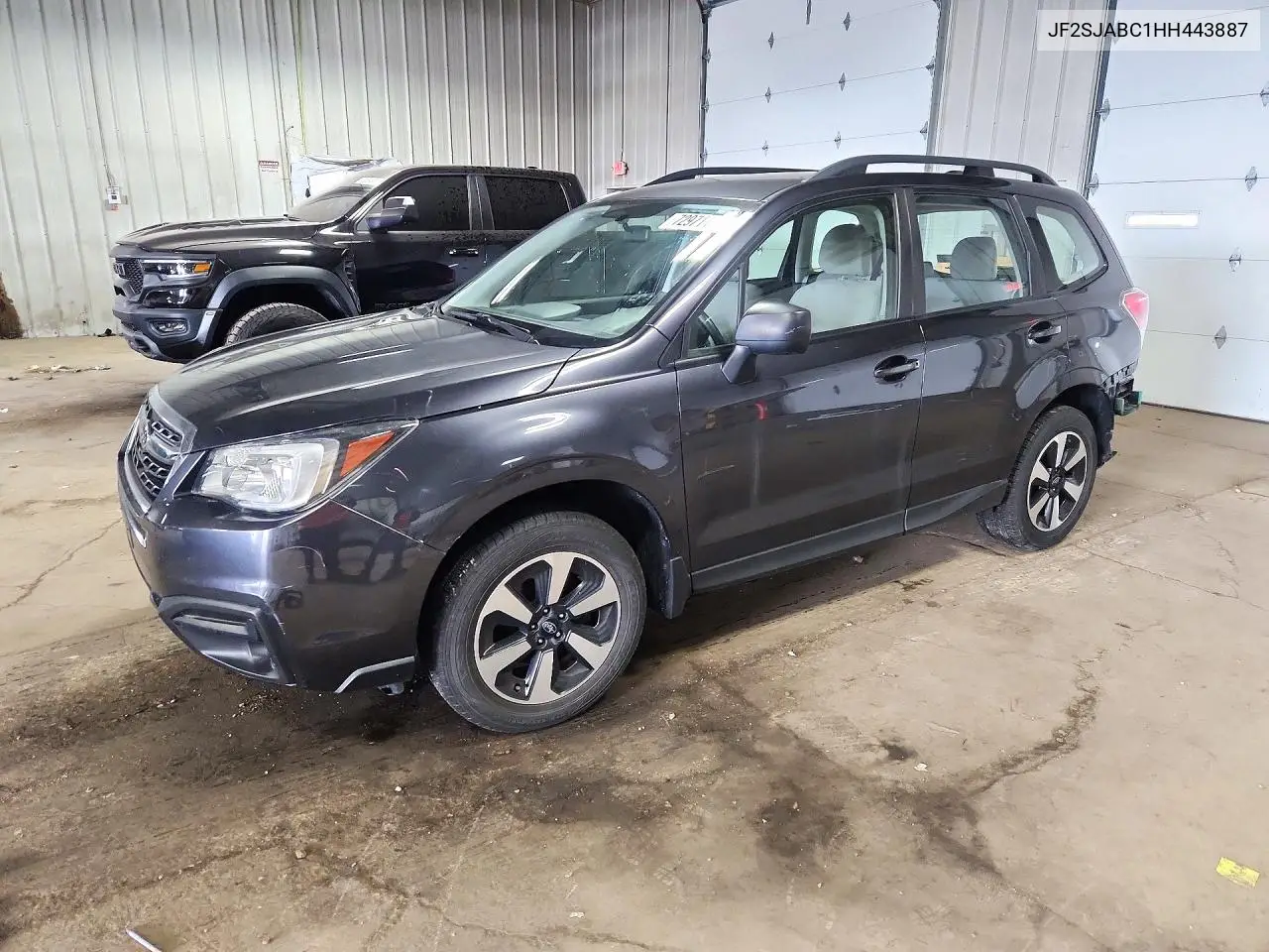SUBARU FORESTER 2017, VIN JF2SJABC1HH443887