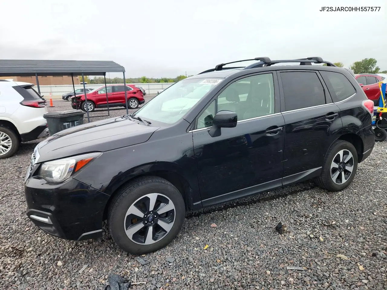 SUBARU FORESTER 2017, VIN JF2SJARC0HH557577