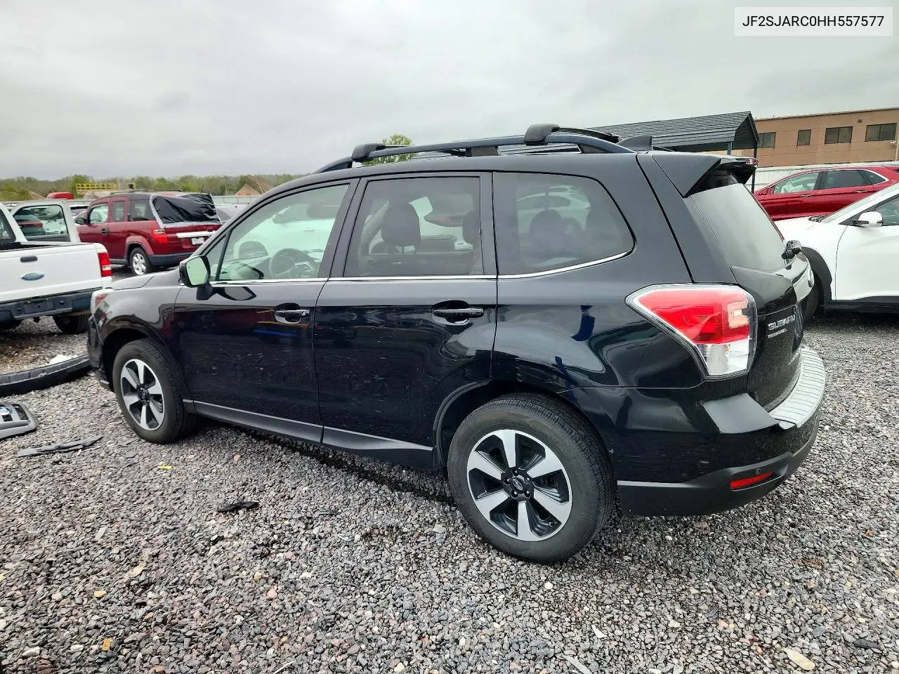2017 SUBARU FORESTER VIN JF2SJARC0HH557577 — фото 2