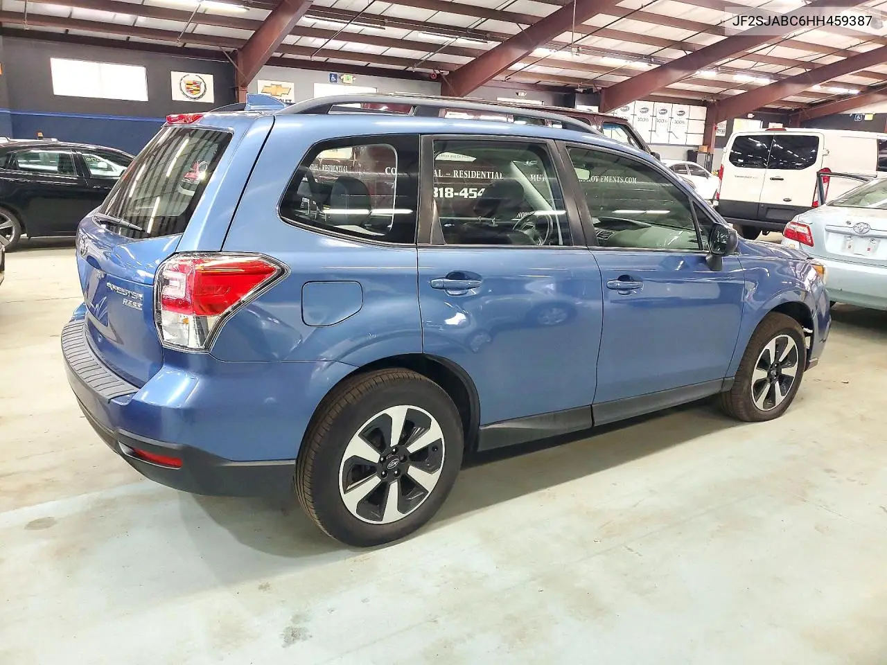 2017 SUBARU FORESTER VIN JF2SJABC6HH459387 — фото 3